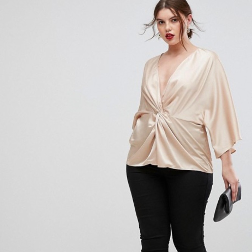 Size 22W ASOS Design Curve Kimono Top